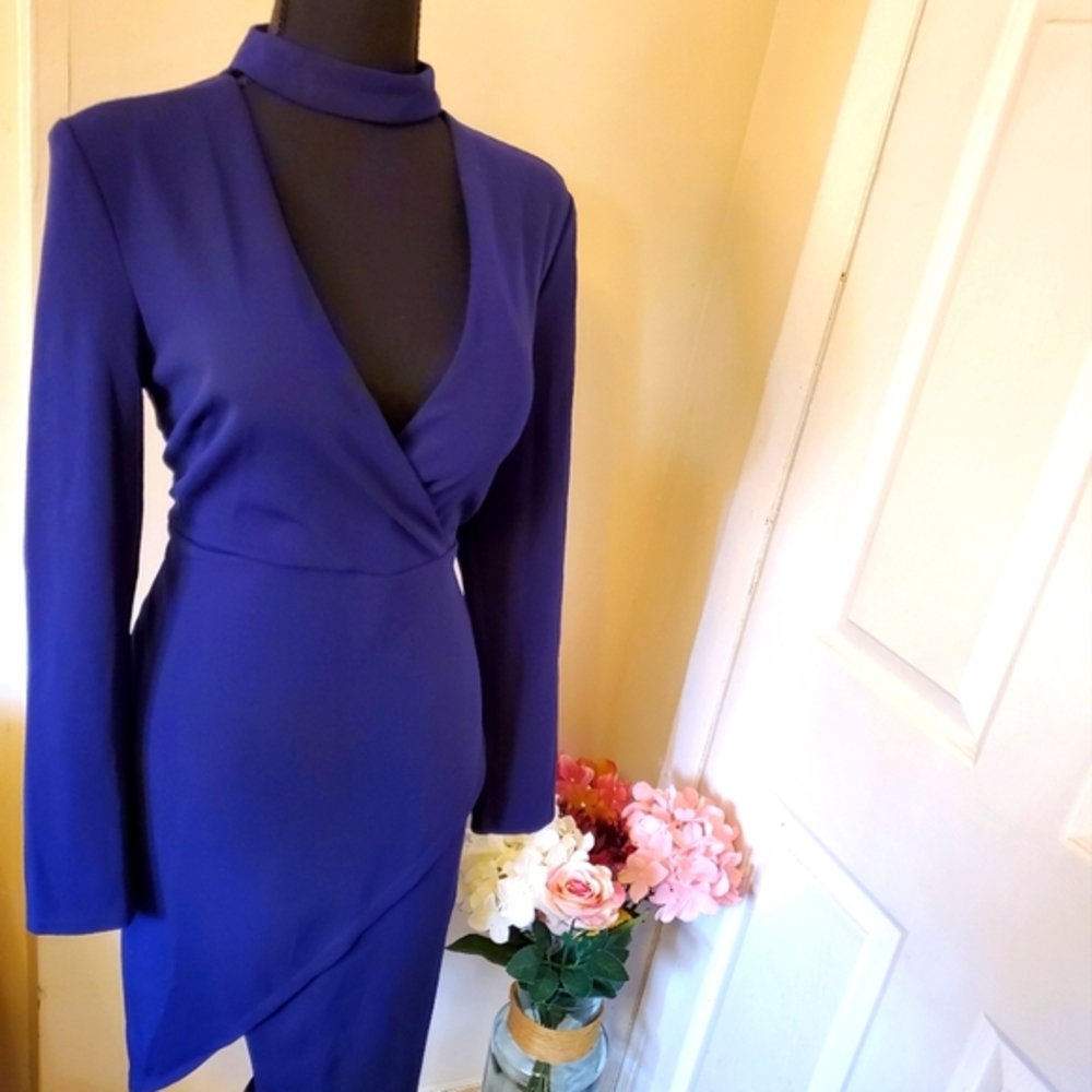 Blue Sleek Dress